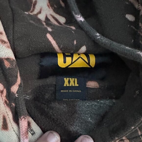 HANDMADE, Reverse Dyed - CAT XXL Hoodie - Picture 4 of 5